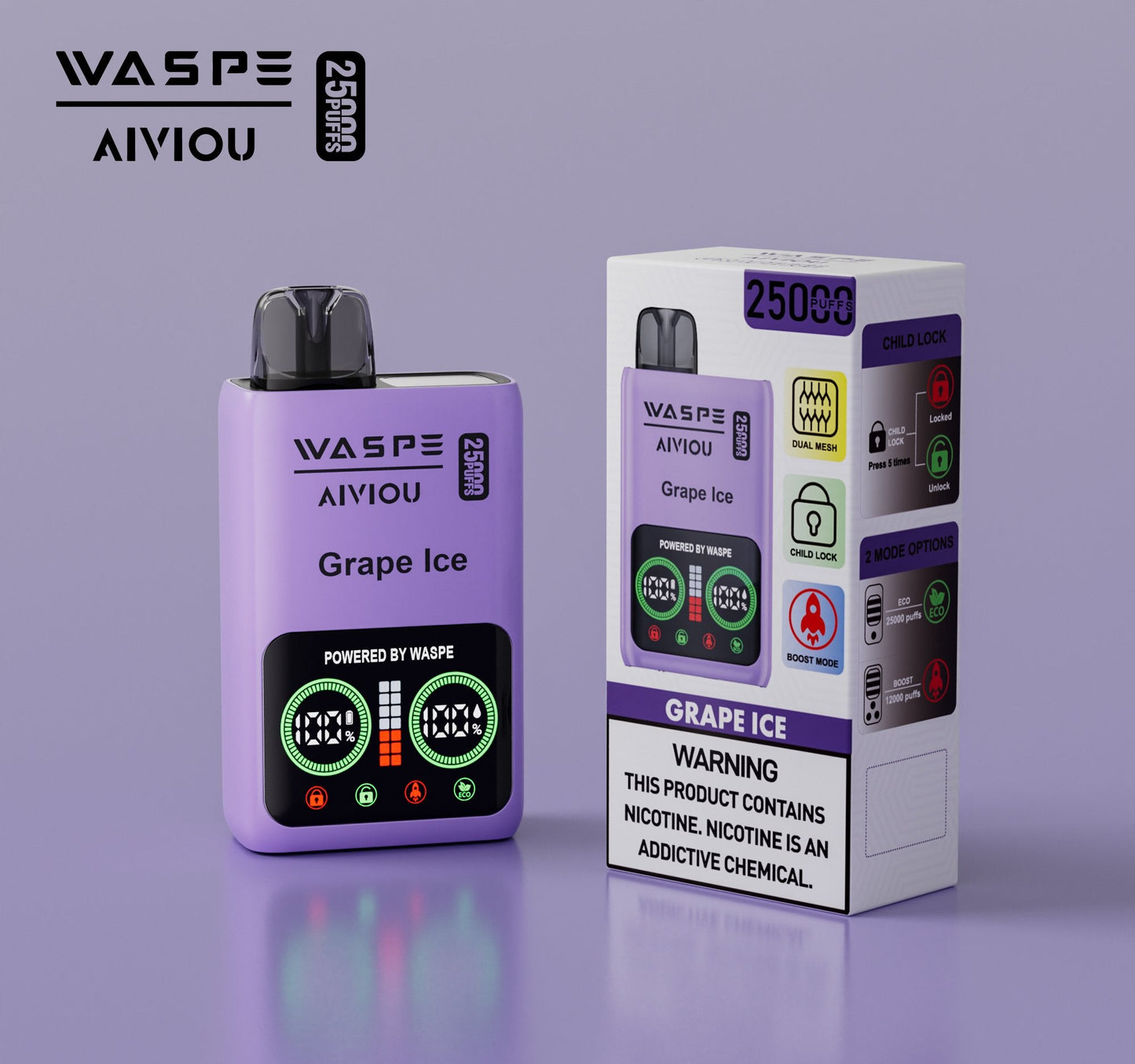 WASPE 25000 25K Puffs Disposable Vape Pen