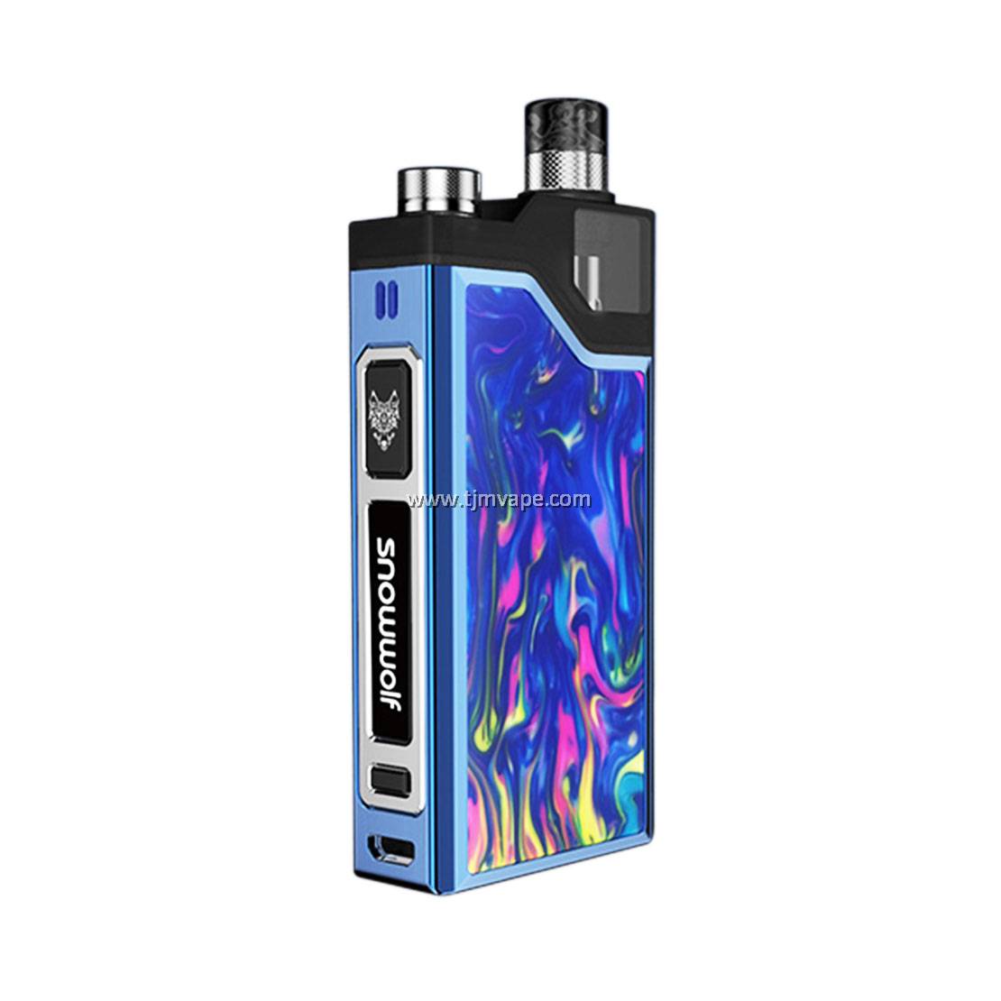 Wocket Pod System Kit By SNOWWOLF | NEW X-GRID COIL TECHNOLOGY | 5-25W