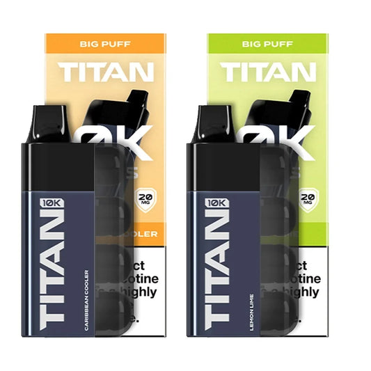 Titan 10K Rechargeable Disposable Vape