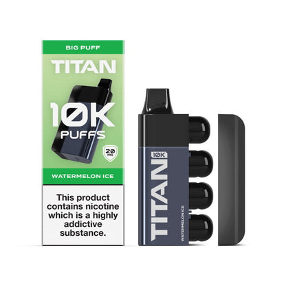 Titan 10K Prefilled Pod Rechargeable Vape
