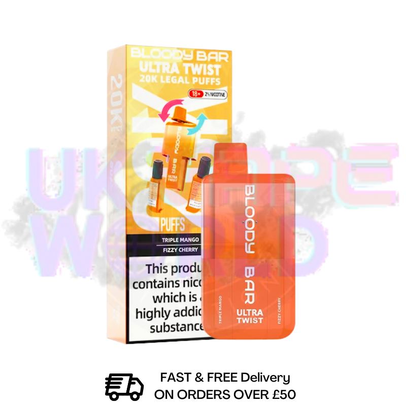 Bloody Bar 20K Puff Ultra Twist Disposable Bar | Only £8.99