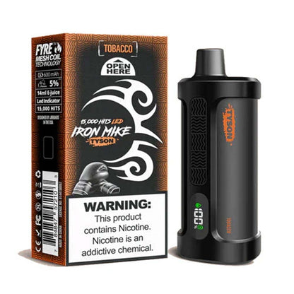 Tyson 2.0 Iron Mike 15K Disposable Vape 5%