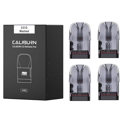 UWELL Caliburn G3 - Pack de 4 Cartouches Pod 3ml