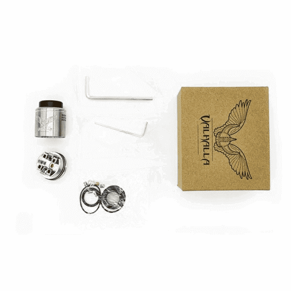 VAPERZ CLOUD Valhalla V2 Micro RDA - Atomiseur Reconstructible 25mm