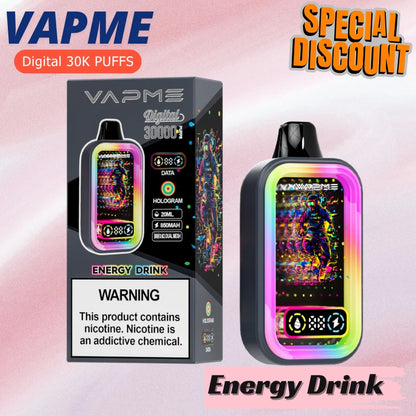 Vapme Digital 30k Lung Inhalation Vape Best Seller Wholesale Price