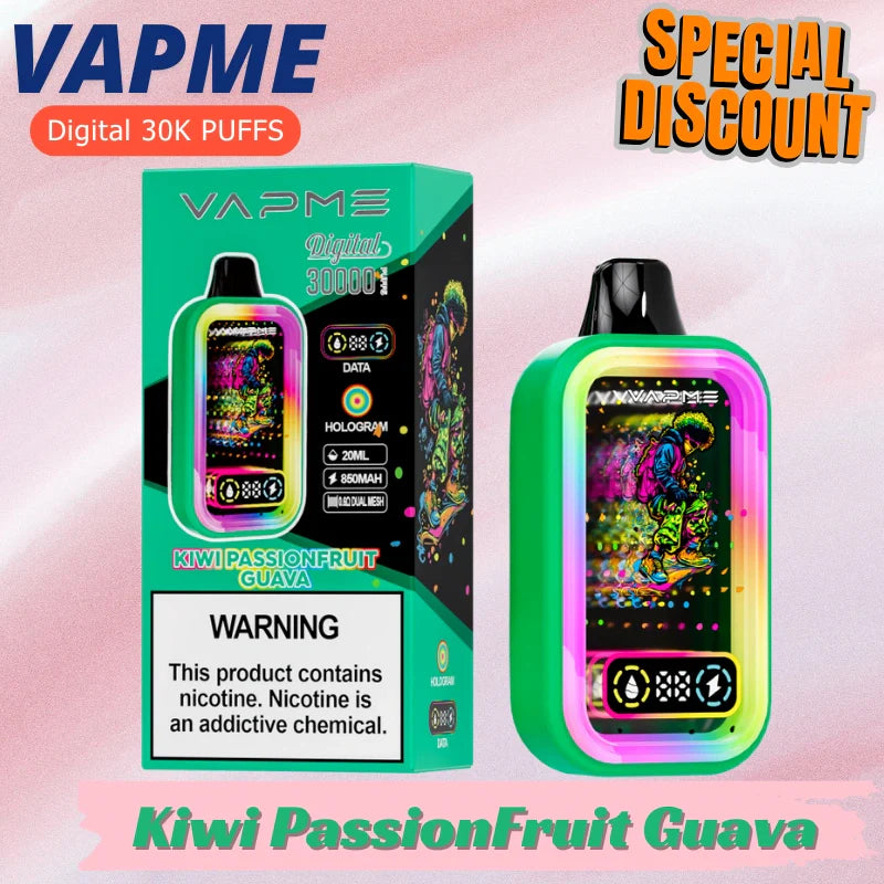 Vapme Digital 30k Lung Inhalation Vape Best Seller Wholesale Price