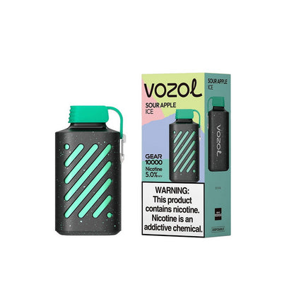 Vozol Gear 10000 Vape Kit-500mAh Battery,Multiple Nicotine 15 Flavors