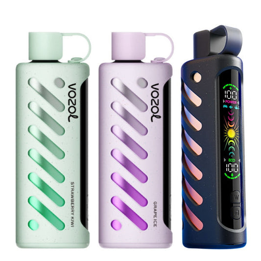 Vozol Gear Shisha 25000 Vape-1000mAh Battery, Multiple Nicotine 30 Flavors