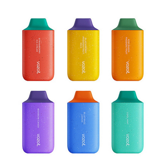 Vozol Star 6,000 puffs-850mAh Battery, 40ml E-liquid, Multiple Nicotine 12 Flavors