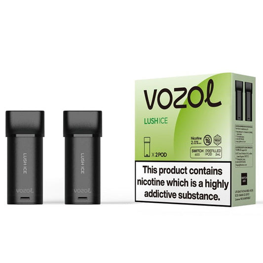 Vozol Switch 600 Refill Replacement Pods 2-Pack