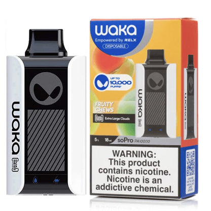 WAKA Sopro PA10000 Disposable Vape - 10,000 Puffs (2/3/5% Nic) | Mesh Coil