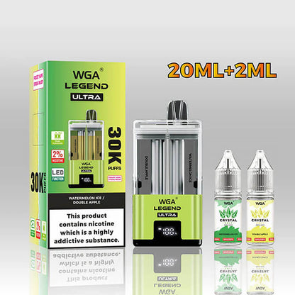 WGA Dual Flavors 30000 puffs Disposable Vape In Sales