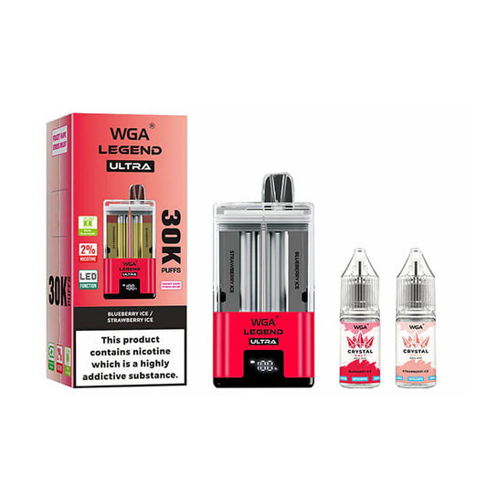 WGA Dual Flavors 30000 puffs Disposable Vape In Sales