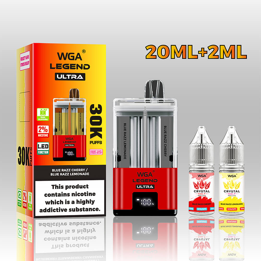 WGA Dual Flavors 30000 puffs Disposable Vape In Sales