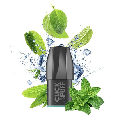 X-BAR Click & Puff - Pack de 2 Cartouches 2ml 650 Puffs