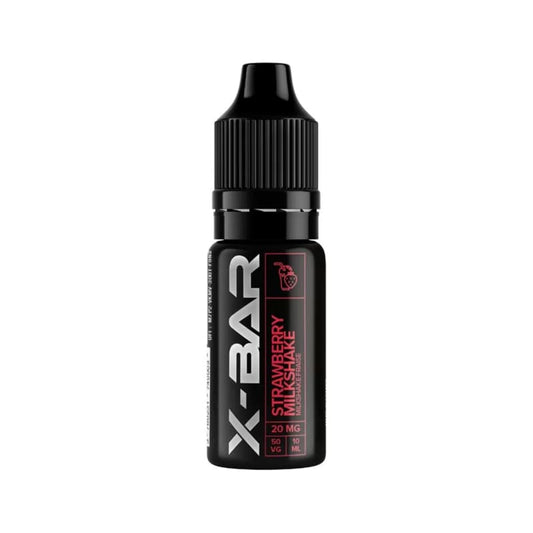 X-BAR Strawberry Milkshake - Sel de nicotine 10ml